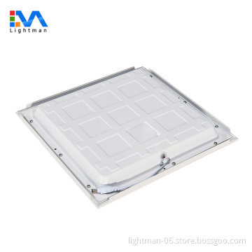 40W Dimmable Backlit LED Panel Light with Spring Clamp, 60x60